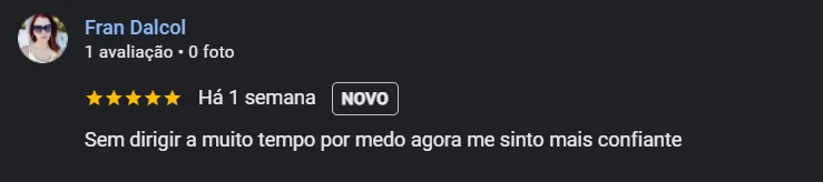 Depoimento Fran no Google